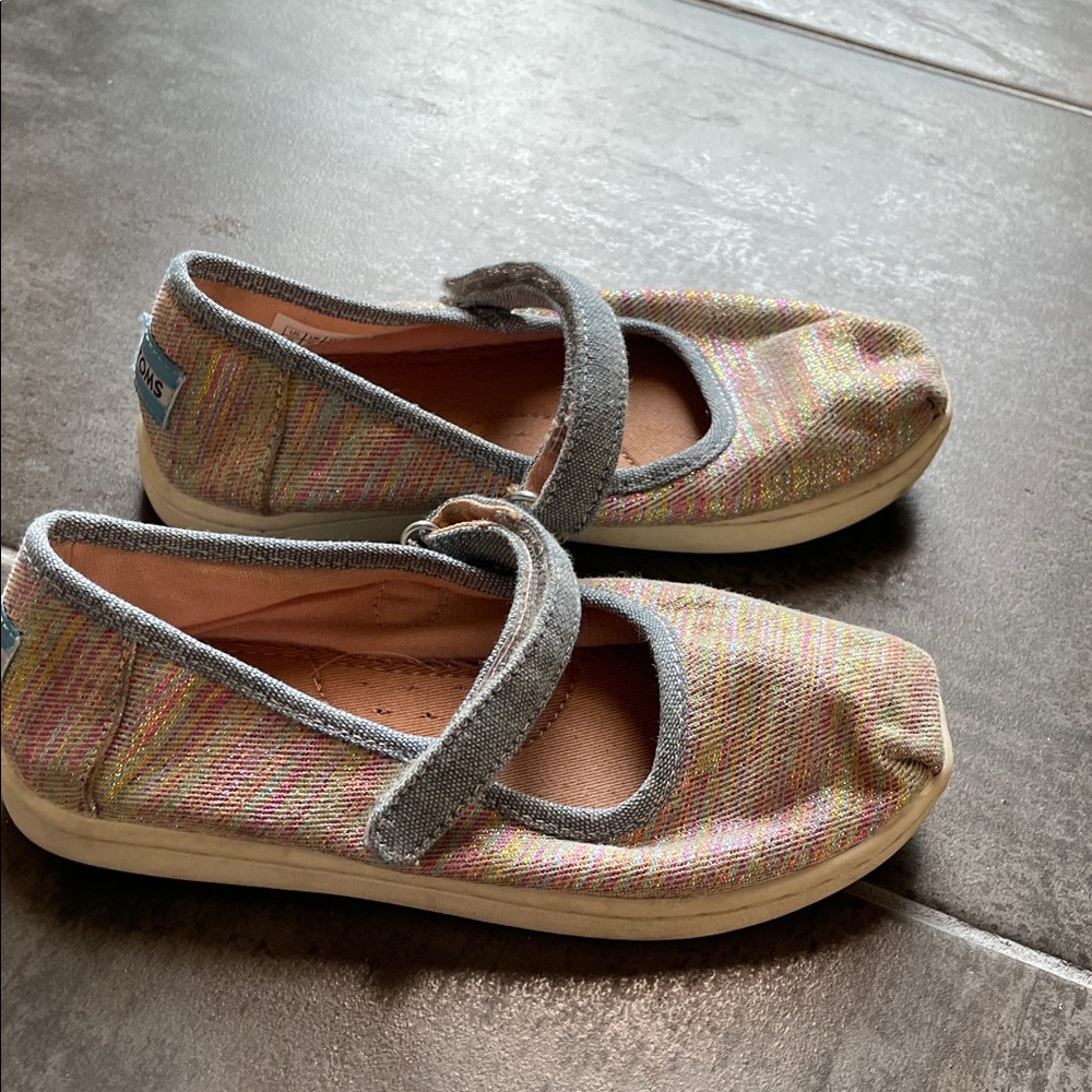 Toms Multicolor Kids Mary Jane